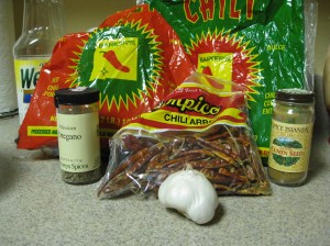 Enchilada Sauce Ingrediants