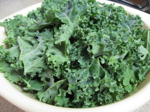 Raw kale