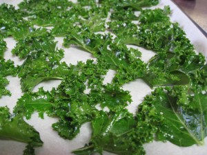 Coated kale