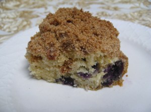 Blueberry Lemon Coffee Cake
